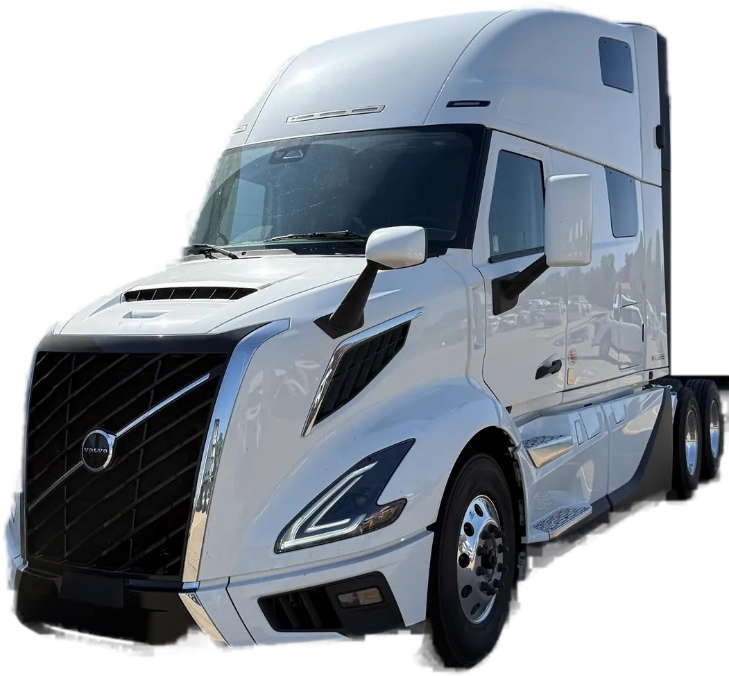 Havorang osmon fonida oq Volvo VNL truck